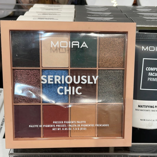 MOIRA - Seriously Chic Pressed Pigment Palette (EPP003)