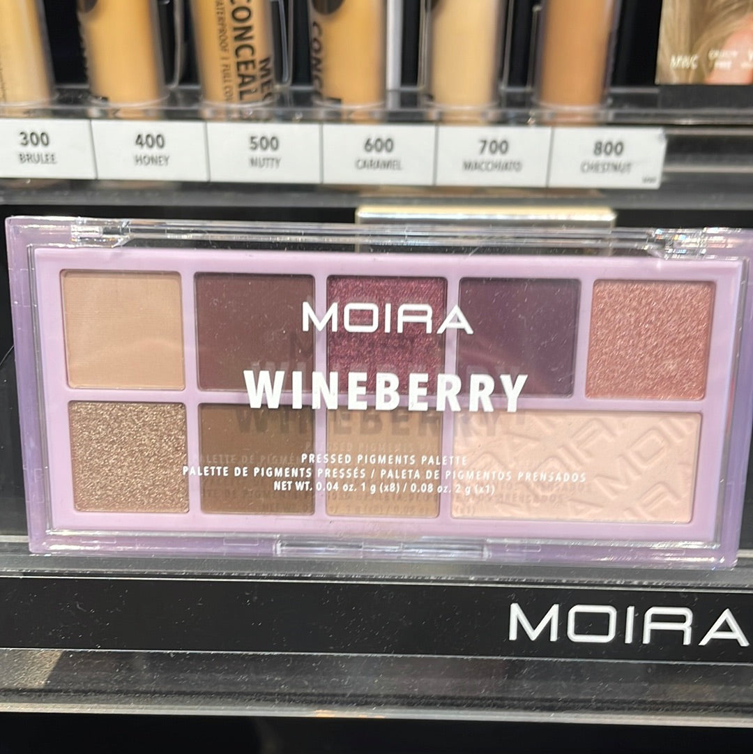 MOIRA - Wineberry Pressed Pigment Palette (SDP006)