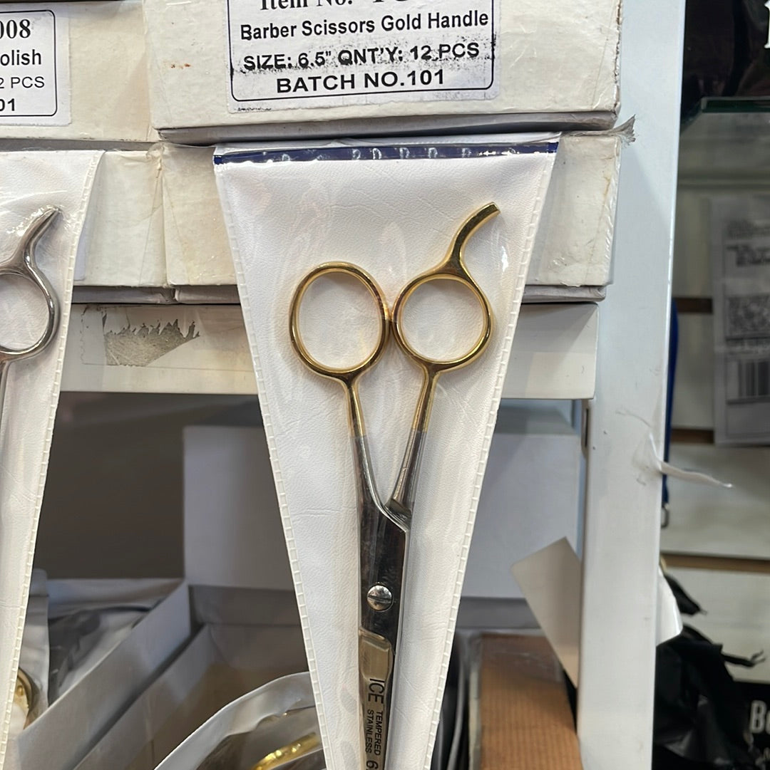 Barber Scissors Gold (TG008)